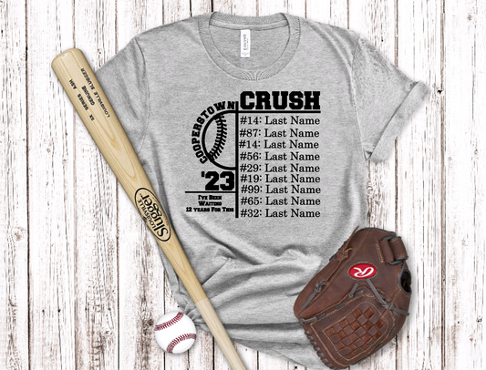 Crush 3 Up 3 Down T-Shirt – Messy Crafter KC